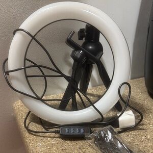 LED Ring Light with Tripod Stand